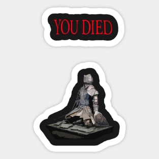 You Died Sticker